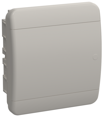 TEKFOR Корпус пласт. ЩРВ-П-8 IP41 бел. дверь IEK | код TF5-KP13-V-08-41-K01-K01 | IEK