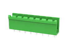 MC-PA5.08V05-G Разъём штекерный MC, прям. конт.,шаг 5.08мм,5 конт.откр.,зел., шт | код MC-PA5.08V05-G | SUPU