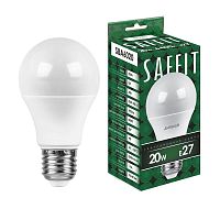 Лампа светодиодная 20Вт 230В E27 6400К A60 SBA6020 SAFFIT 55015