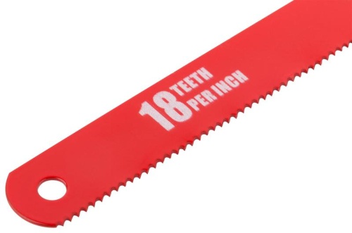 Полотно ножовочное по металлу 300 мм Профи Bi-Metal 18 ТPI (1 шт) | код 40179 | FIT фото 5 Полотно ножовочное по металлу 300 мм Профи Bi-Metal 18 ТPI (1 шт) | код 40179 | FIT фото 5