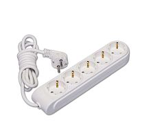 Удлинитель 5х5м с заземл. 16А IP20 защ. шторки Makel N5210063