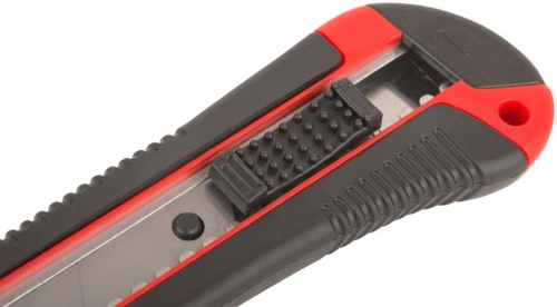 Нож технический "Тренд" 18мм усилен. прорезиненный КУРС 10174 фото 7