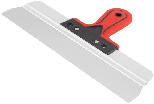 Шпатель фасадный Профи 350мм прорезиненная ручка нерж. сталь КУРС 06425 фото 2