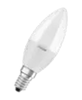 Лампа светодиодная LED STAR CLASSIC B 75 8W/840 8Вт свеча 4000К нейтр. бел. E14 806лм 220-240В матов. пласт. OSRAM 4058075210714