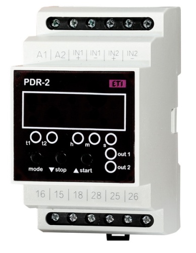Программируемое цифровое реле PDR-2/A 230V AC (2x16A_AC1) | код 002470092 | ETI