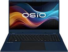 Ноутбук Osio BaseLine B150i-005c N-series N100 8Gb SSD512Gb Intel UHD Graphics 15.6 IPS FHD (1920x1080) noOS blue WiFi BT Cam 5000mAh | код 2032027 | OSIO