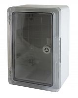 Бокс пластиковый ЩМП-0-3, прозр., крышка ABS, IP65, -45 до +75 С, навесной, (400x300x170) TDM | код SQ0933-0203 | TDM