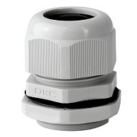 Зажим кабельный с контргайкой, IP68, PG16, д.9 - 14мм | код 52900 | DKC