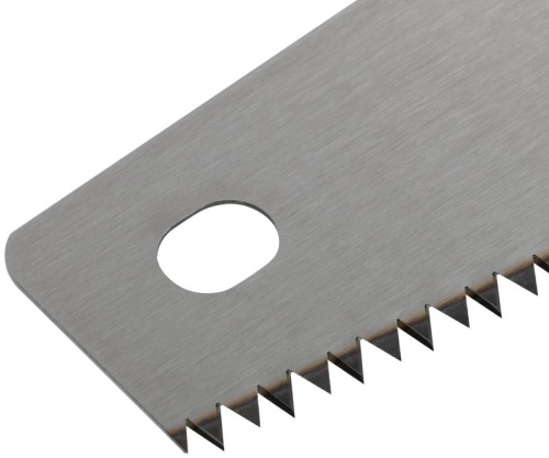 Ножовка по дереву, крупный каленый зуб 5 TPI, 2D заточка, пластиковая прорезиненная ручка 450 мм | код 40422 | FIT фото 4 Ножовка по дереву, крупный каленый зуб 5 TPI, 2D заточка, пластиковая прорезиненная ручка 450 мм | код 40422 | FIT фото 4