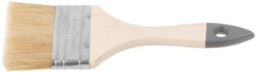 Кисть флейцевая "Лайт" 3дюйм (75мм) натур. свет. щетина деревянная ручка КУРС 00807 фото 4 Кисть флейцевая "Лайт" 3дюйм (75мм) натур. свет. щетина деревянная ручка КУРС 00807 фото 4