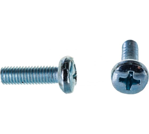 Винт DIN7985 М5х16 полукруглая головка оцинкованный | код УТ-00011339 | Tech-Krep