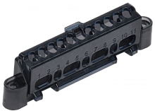 TEKFOR Суппорт для шин в корп. (ширина 6 мод.) IEK | код TF-KP00D-S-06 | IEK