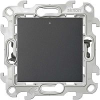 Переключатель с подсветкой Push&Go, графит | код 2420204-038 | Simon