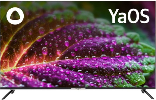 Телевизор LED Hyundai 50 H-LED50BU7003 Яндекс.ТВ Frameless черный 4K Ultra HD 60Hz DVB-T DVB-T2 DVB-C DVB-S DVB-S2 USB WiFi Smart TV | код 1783635 | HYUNDAI