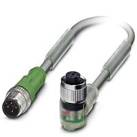 Кабель для датчика / исполнительного элемента SAC-4P-M12MS/0,6-800/M12FR-3L | код 1567173 | PHOENIX CONTACT