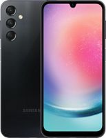 Смартфон Samsung SM-A245F Galaxy A24 128Gb 4Gb черный моноблок 3G 4G 2Sim 6.4 1080x2340 Android 13 50Mpix 802.11 a/b/g/n/ac NFC GPS GSM900/1800 GSM1900 microSD max1024Gb | код 1927216 | SAMSUNG