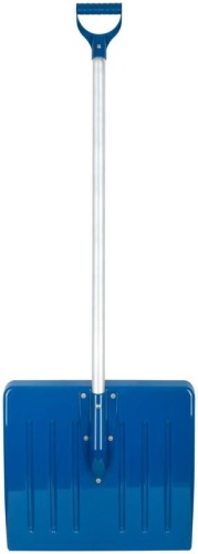 Лопата для уборки снега средняя Профи 460х420х1350мм алюм. черенок; поликарбонат. FIT 68118 фото 3 Лопата для уборки снега средняя Профи 460х420х1350мм алюм. черенок; поликарбонат. FIT 68118 фото 3