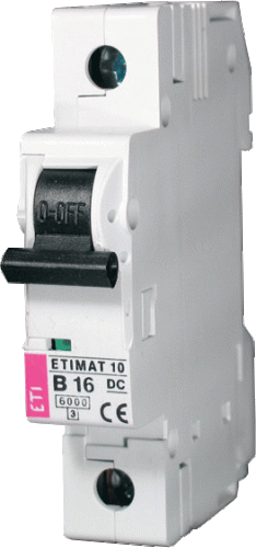 Авт.выключатель ETIMAT 10 DC 1p B 32A (6kA) | код 002127719 | ETI