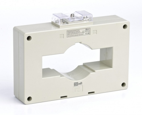 Трансформатор тока ТШП-0,66 0,5 1500/5 15ВА, диаметр 120мм | код 50157DEK | DEKraft