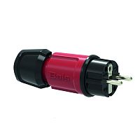 Вилка Schuko 16A, 3p(2P+E), 250V, IP44, Bals Красный MULTI-GRIP 7373 | код 7373 | Bals
