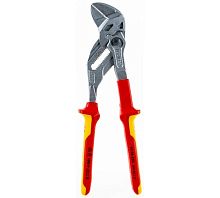 Клещи переставные - гаечный ключ, VDE 1000V | код KN-8606250 | KNIPEX
