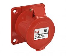 Розетка 425 скрытая 3Р+РЕ+N 32А 380В IP44 HLT | код 083-03-35 | HLT