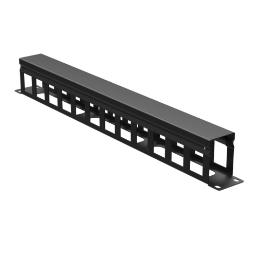 Организатор кабельный с крыш/отв 19 1U, 60 мм RAL9005 | код R5CPF1961HEB | DKC