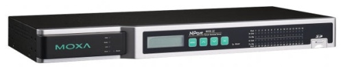 Сервер NPort 6650-32 32 ports RS-232/422/485 secure device server, 100V~240VAC, Power Cord | код 00-06001400 | MOXA