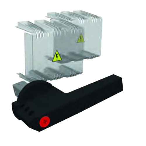 Рукоятка OptiSwitch DI-F-00 с защитным экраном КЭАЗ 369417 Рукоятка OptiSwitch DI-F-00 с защитным экраном КЭАЗ 369417