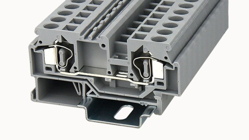 WS6-01P-11-00Z(H), Клемма пружинная WS, 6 мм.кв., серый | код 11030000306 | DEGSON
