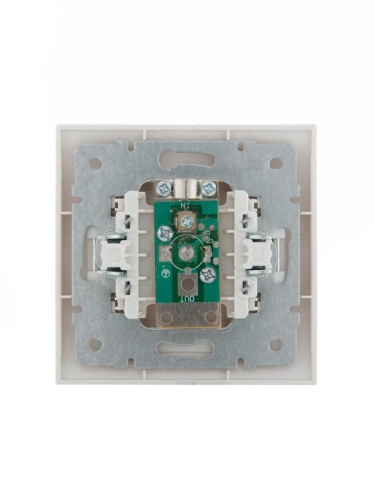 DERIY Розетка ТВ оконечная белый | код 702-0202-130 | LEZARD