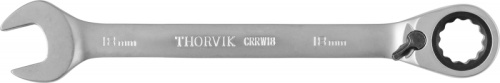 CRRW18 Ключ гаечный комбинированный трещоточный с реверсом, 18 мм | код CRRW18 | Thorvik