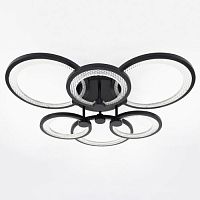 Светильник светодиодный Odry CLL-1-117-RC BK 117Вт 3000К-6000К 600х550х135 с пультом ДУ черн. Эра Б0069752