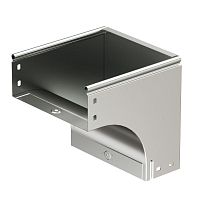 Угол CDV 90 вертикальный внешний основание 80 H80 в комплекте с крепежными элементами и соединительными пластинами | код 37371K | DKC