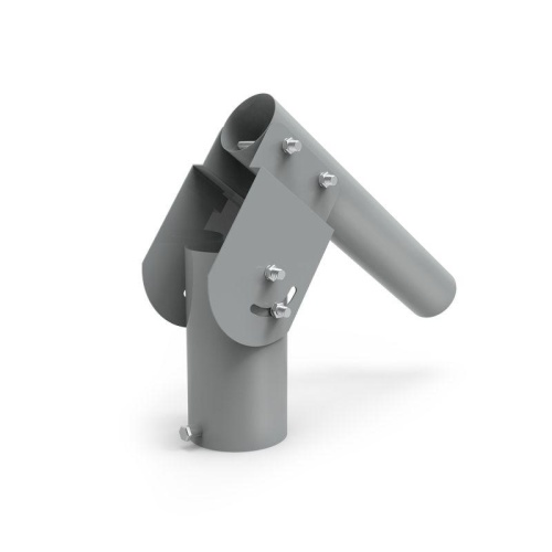 Кронштейн для уличных светильников 200х205х100 мм на трубу до D58 мм/консоль D48 мм серый | код 903265106 | Gauss фото 5 Кронштейн для уличных светильников 200х205х100 мм на трубу до D58 мм/консоль D48 мм серый | код 903265106 | Gauss фото 5