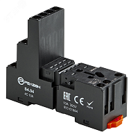 Розетка для реле RP4.34 и модуля защиты и индикации PM8, 10А | код S404 | Релеон