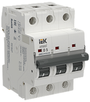 ARMAT Авт. выкл. без тепл. расц. M10N-MA 3P D 5А IEK | код AR-M10N-MA-3-D005 | IEK