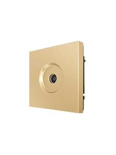 ZIMA Розетка ТВ проходная золото LEZARD | код 704-3688-129 | LEZARD фото 2