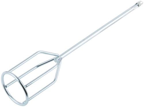 Миксер для строительных смесей повышенной вязкости оцинкованный, хвостовик SDS-PLUS 80х400 мм | код 4209 | FIT фото 2 Миксер для строительных смесей повышенной вязкости оцинкованный, хвостовик SDS-PLUS 80х400 мм | код 4209 | FIT фото 2