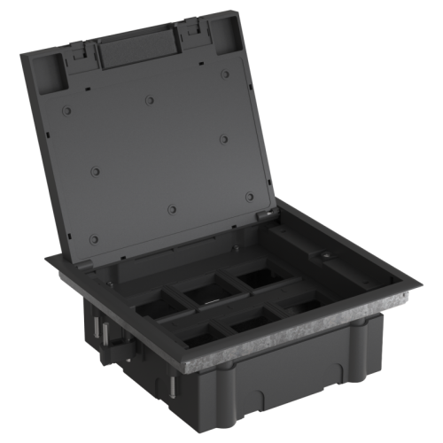 Люк MultiDesk MDK10 на 12мод. IP40 с монтажной коробкой для фальшпола SE MDK10112 фото 4