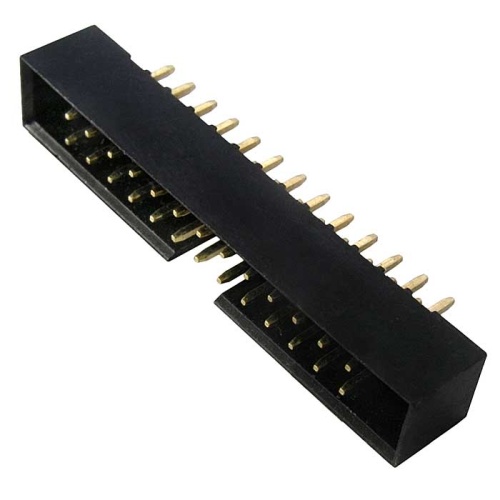 Разъём IDC RUICHI BH2-26, вилка прямая, шаг 2 мм | код 55031 | Ruichi