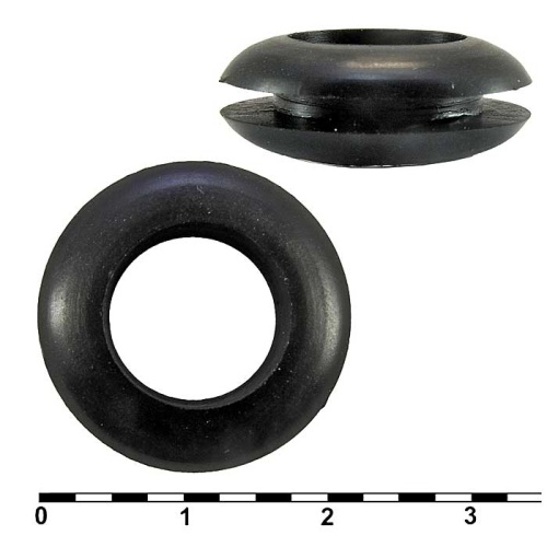Втулка проходная RUICHI 12х19х14х7.5х2, резина EPDM | код 81225 | Ruichi
