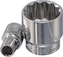 112330 Головка торцевая 12-гранная 1/2DR, 30 мм | код 112330 | Ombra