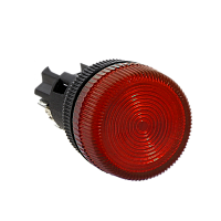 Лампа ENS-22 красная с подсветкой 380В | код. la-ens-r-380 | EKF