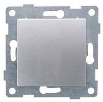 GUSI Ugra механизм выключателя 1кл. перекрестный, скрытая установка, 10А, 250В. Цвет: серебро. | код С11В7-004 | GUSI ELECTRIC