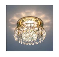 Светильник Florencia 51 11 04 1х50Вт GU5.3 IP20 штампованный с подвесным стеклом | код. IT8522 | ИТАЛМАК