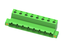 MC-PB7.62H12C-F Разъём штекерный MC, шаг 7.62мм,12 конт., фланц.,зел., шт | код MC-PB7.62H12C-F | SUPU