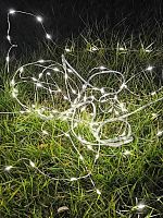 Гирлянда светодиодная 100LED 10м на солнечной батарее аккумулятор NI-MH 300мА.ч | код KOC_SOL197 | КОСМОС