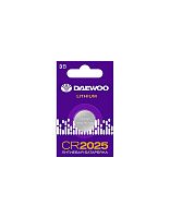Элемент питания литиевый CR2025 3В 2021 BL-1 | код 5034143 | DAEWOO