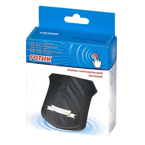Звонок проводной Готик электрон. гонг 220В 80-90дБА черн.-зол. Тритон ГЗ-04 фото 2 Звонок проводной Готик электрон. гонг 220В 80-90дБА черн.-зол. Тритон ГЗ-04 фото 2